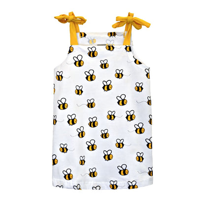 Vestido Camisero Infantil Abejas