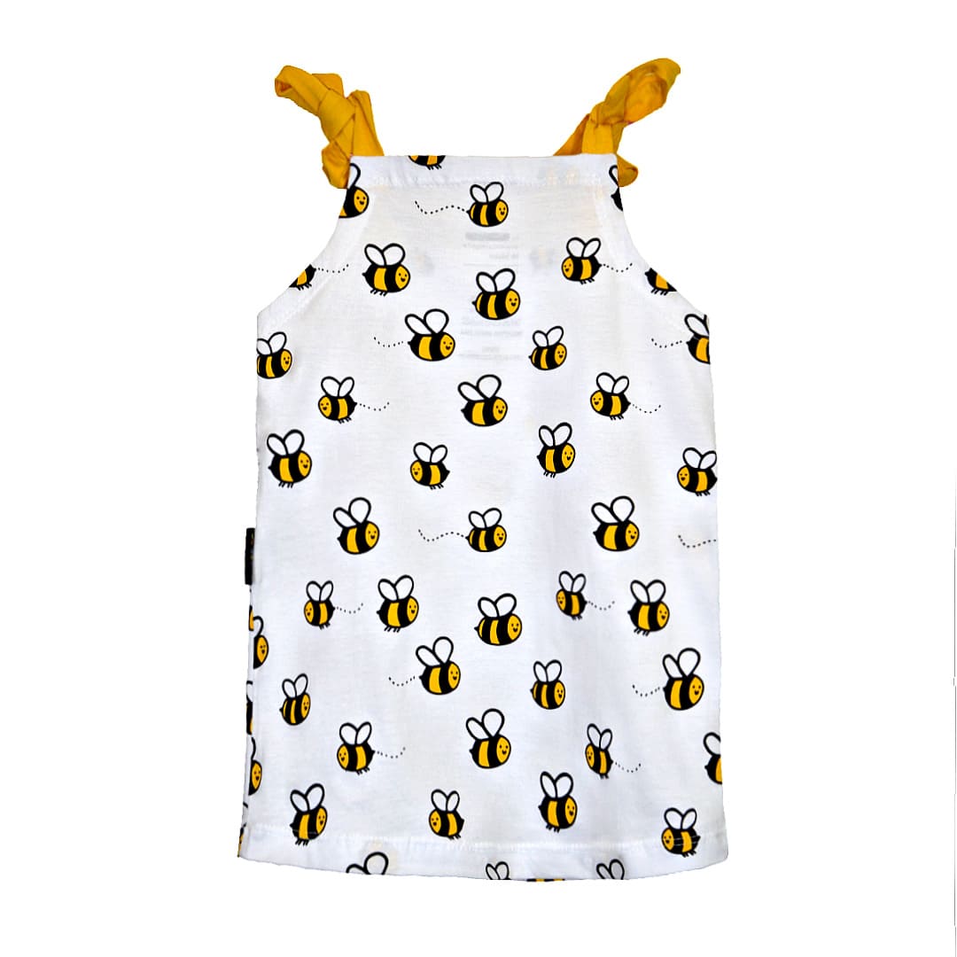 Vestido Camisero Infantil Abejas